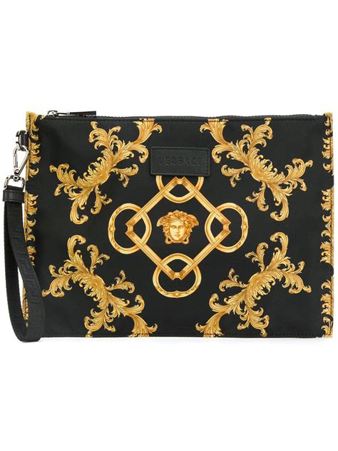 clutch bag men versace|gianni versace mini bag.